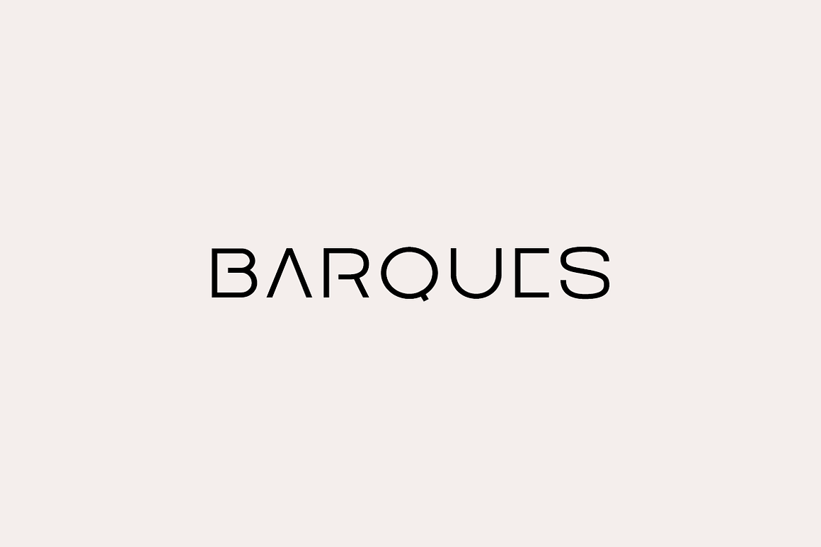 BARQUES - Display / Logo Typeface Free Download BARQUES - Display / Logo Typeface Free Download