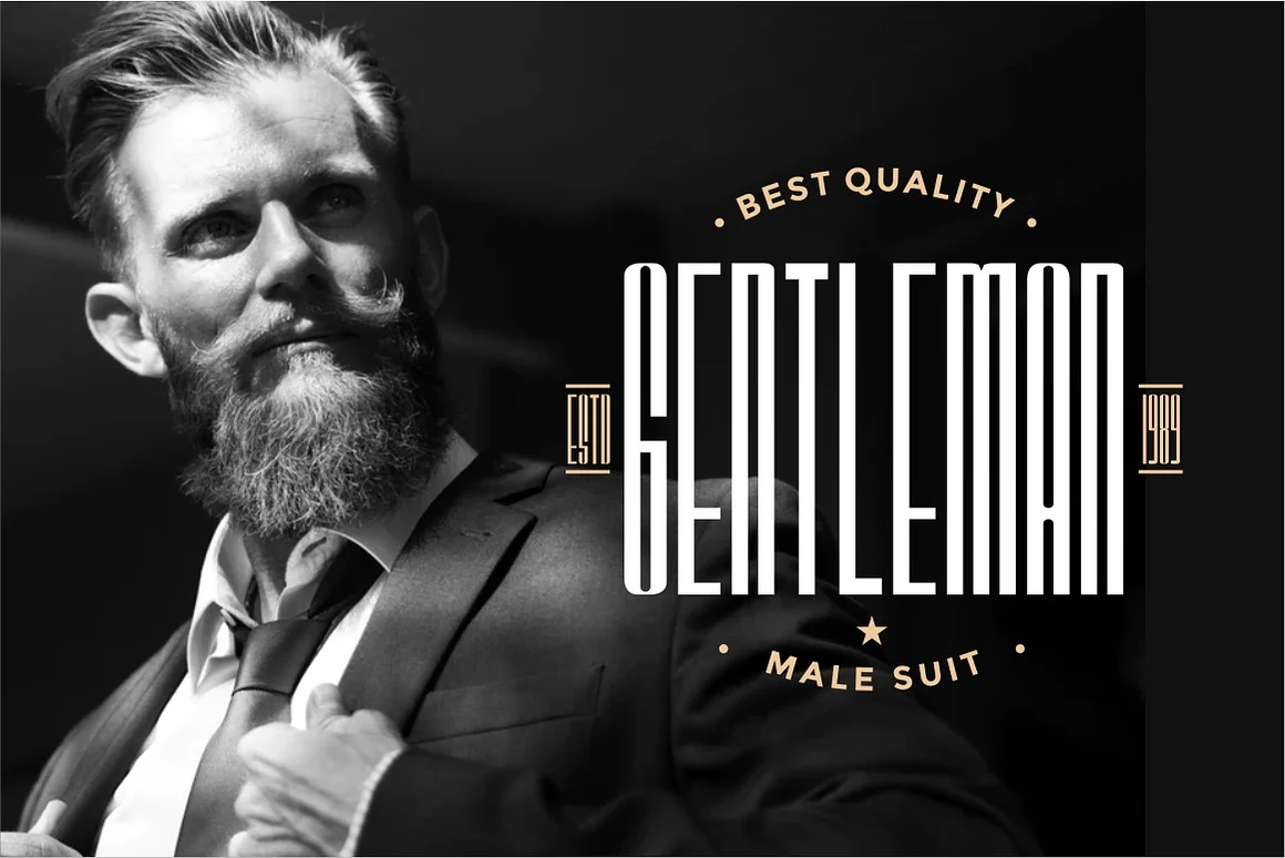 BARSTRIP - Ultra Condensed Font