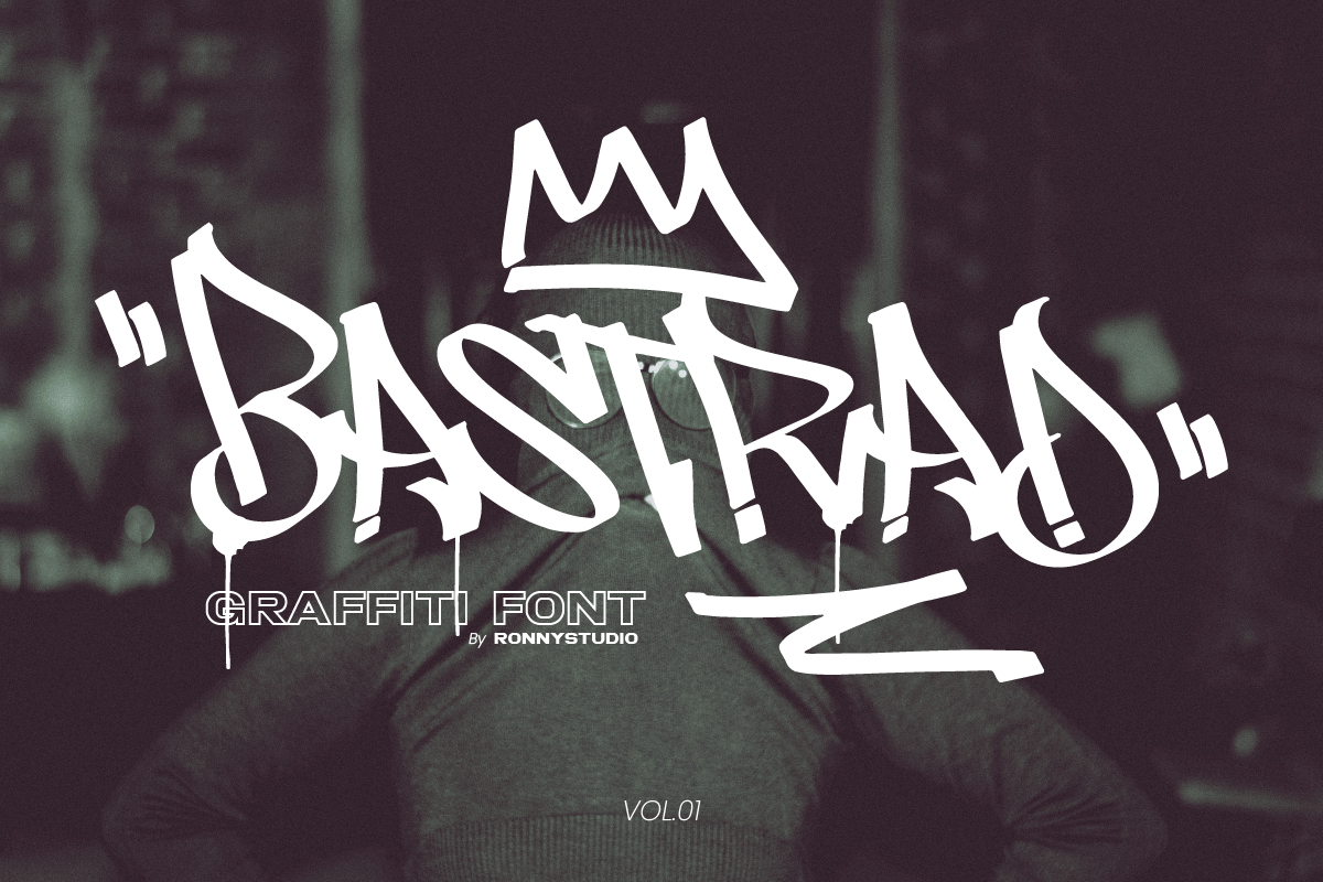 Bastrad Vol.01 Graffiti Font Free Download Free Download