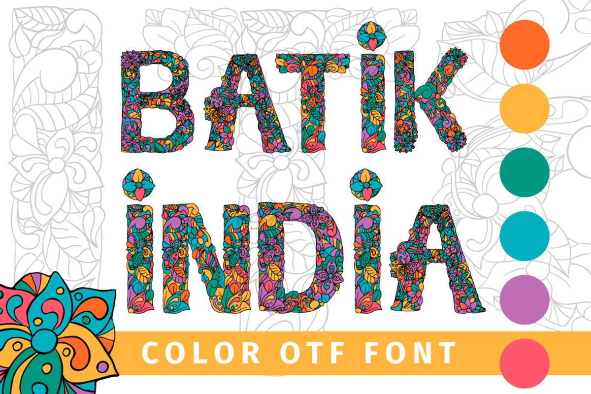 Batik India Color Font Free Download Free Download Batik India Color Font Free Download Free Download