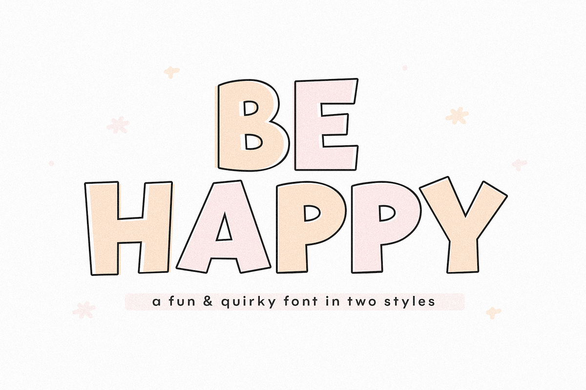 Be Happy | Fun Handwritten Font Free Download Free Download Be Happy | Fun Handwritten Font Free Download Free Download