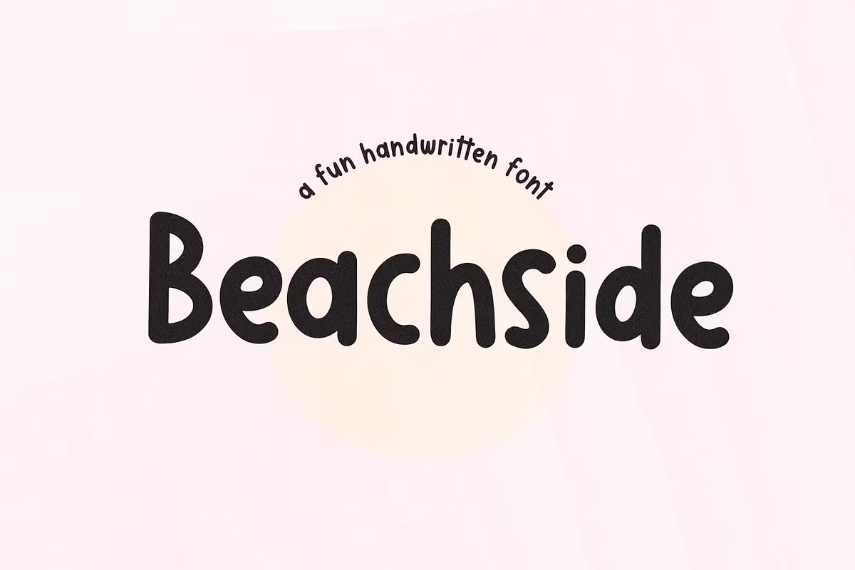 Beachside | Cute Handwritten Font Free Download Free Download Beachside | Cute Handwritten Font Free Download Free Download