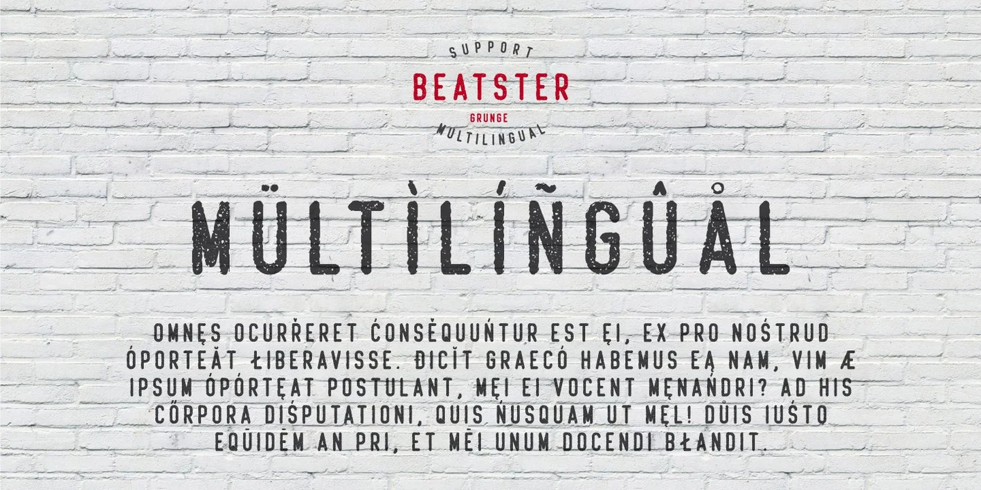 Beatster Font