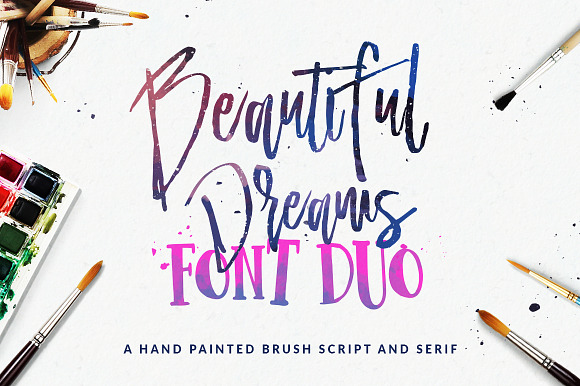 Beautiful Dreams - Font Duo Free Download Beautiful Dreams - Font Duo Free Download