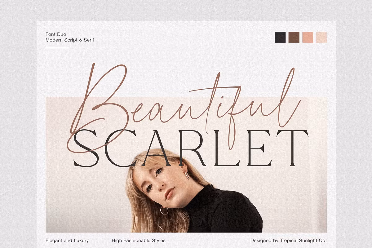 Beautiful Scarlet - Modern Font Duo Free Download Free Download Beautiful Scarlet - Modern Font Duo Free Download Free Download