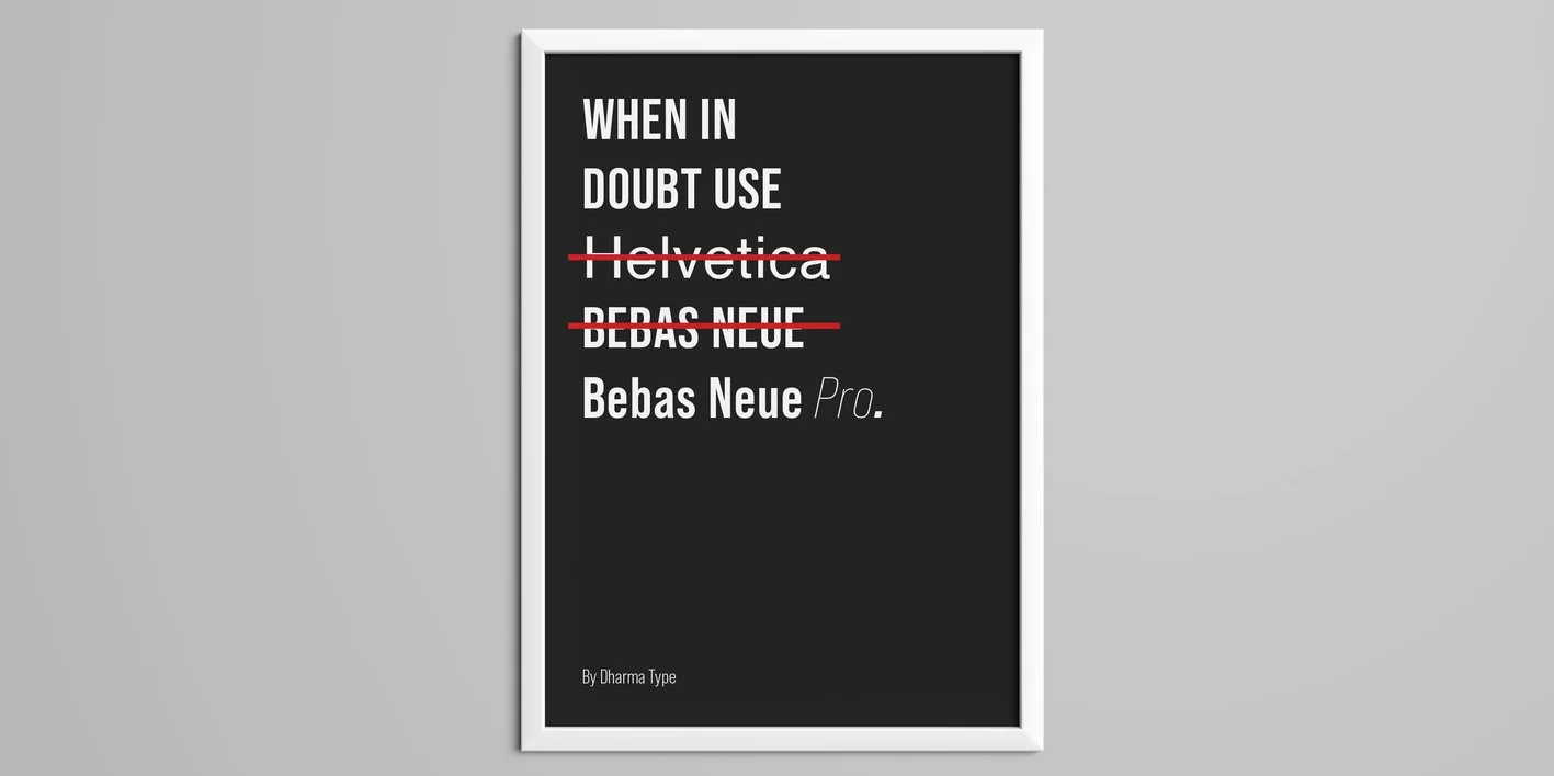 Bebas Neue Pro Font