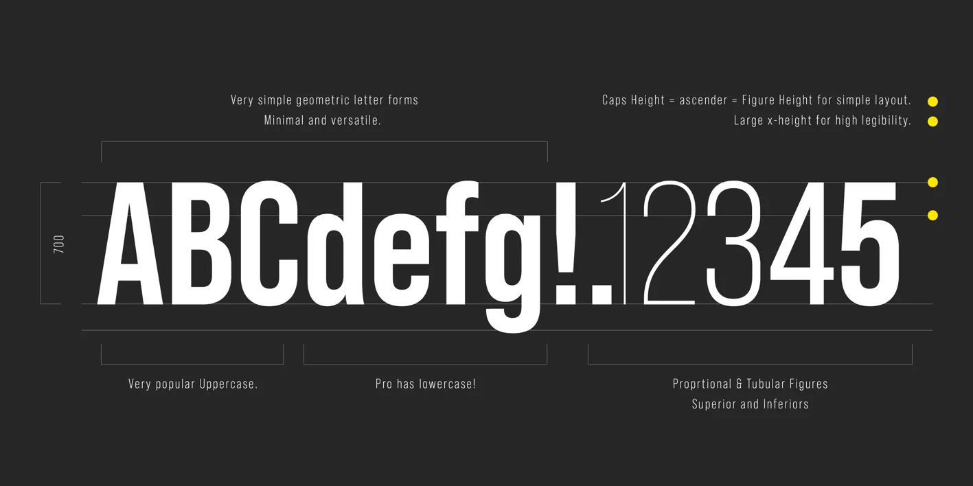 Bebas Neue Pro Font