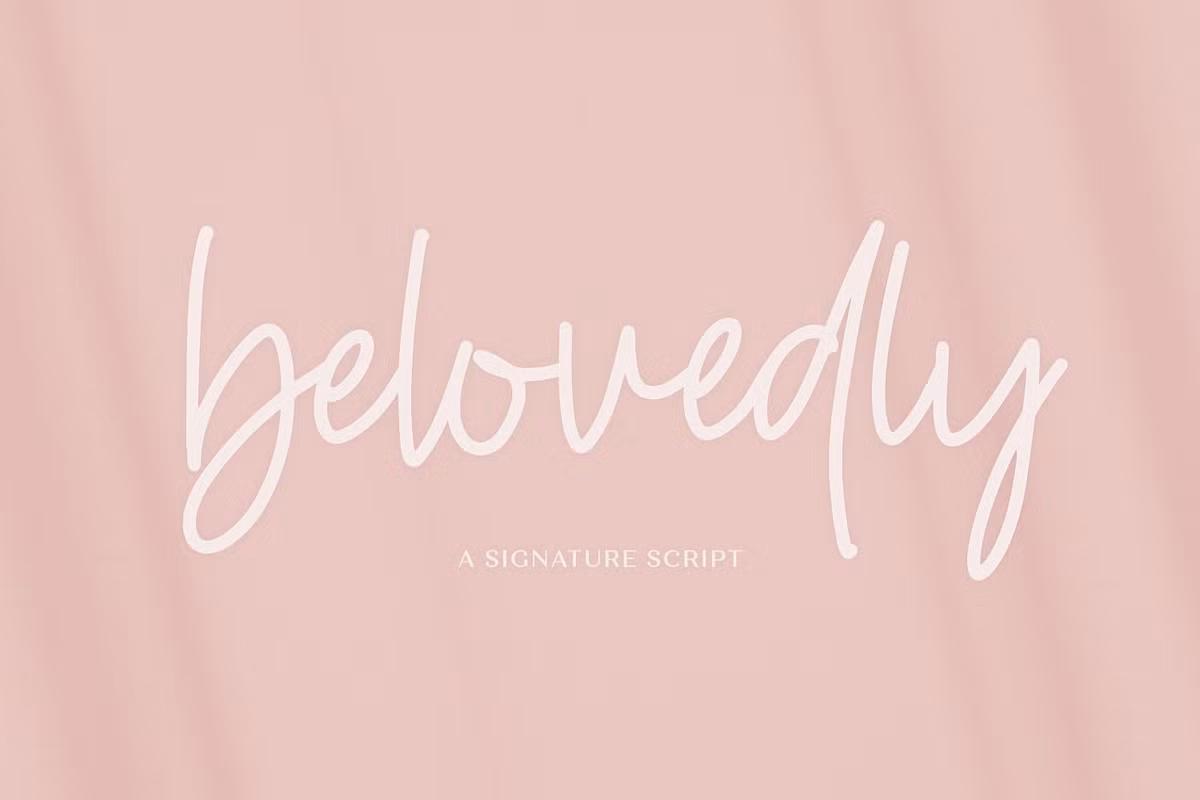 Belovedly Font - Handwriting Font Free Download Free Download Belovedly Font - Handwriting Font Free Download Free Download