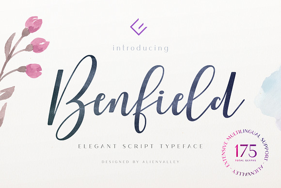 Benfield - Script Font Free Download Benfield - Script Font Free Download