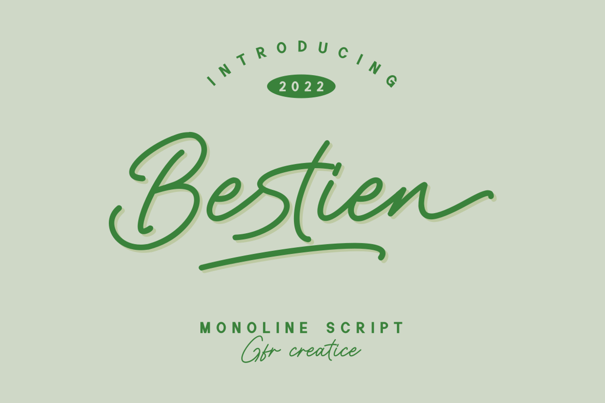 Bestien - Monoline Script Font Free Download Free Download Bestien - Monoline Script Font Free Download Free Download