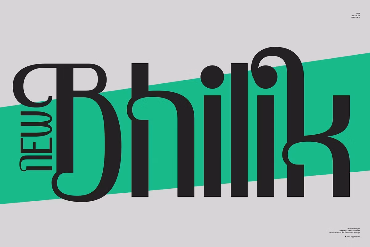Bhilik - Display Font Free Download Free Download Bhilik - Display Font Free Download Free Download