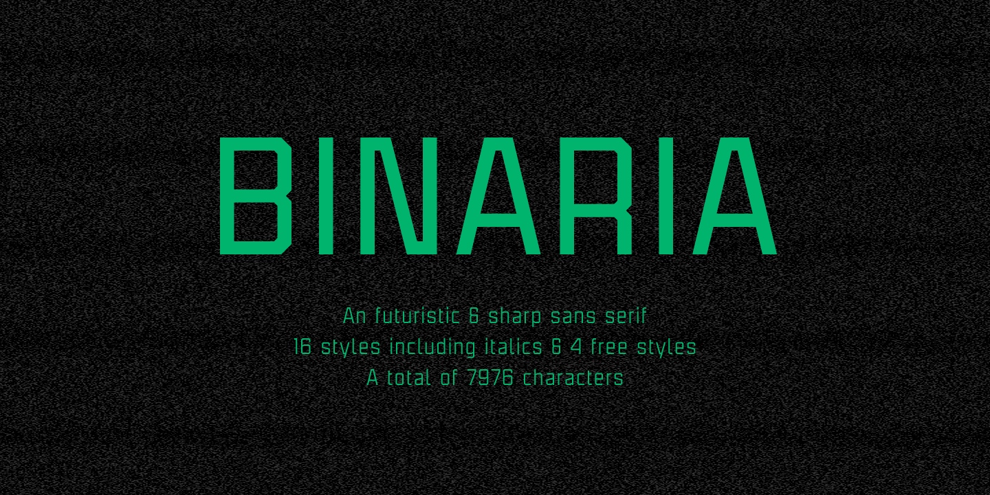 Binaria Font Free Download Binaria Font Free Download