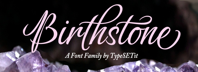 Birthstone Font Free Download Birthstone Font Free Download