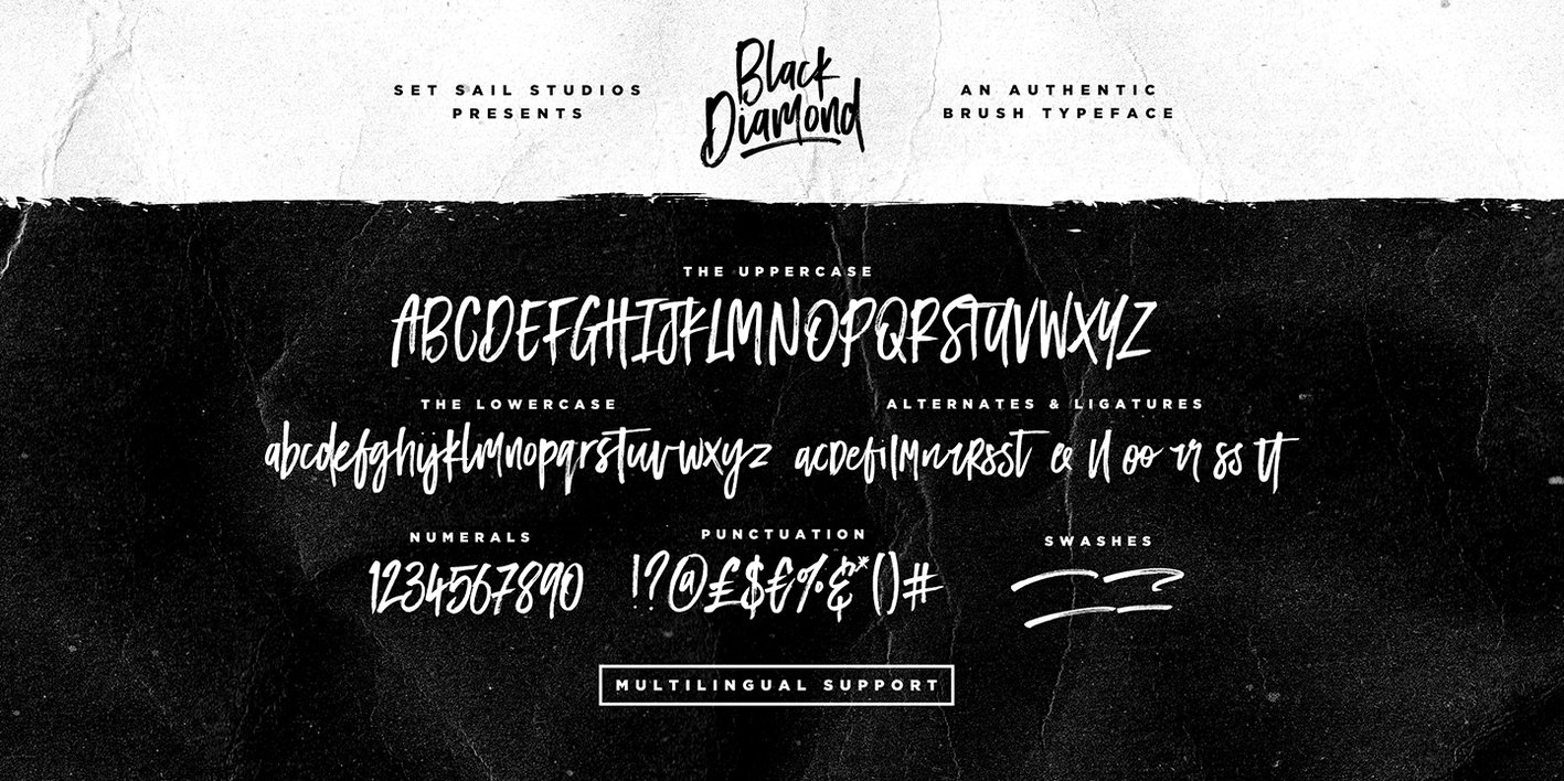 Black Diamond Font Free Download Black Diamond Font Free Download
