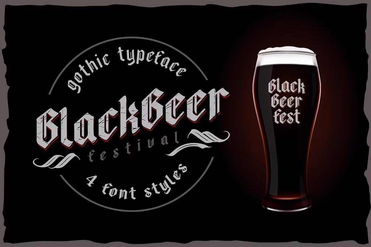 Blackbeer - strong gothic typeface Free Download Free Download Blackbeer - strong gothic typeface Free Download Free Download