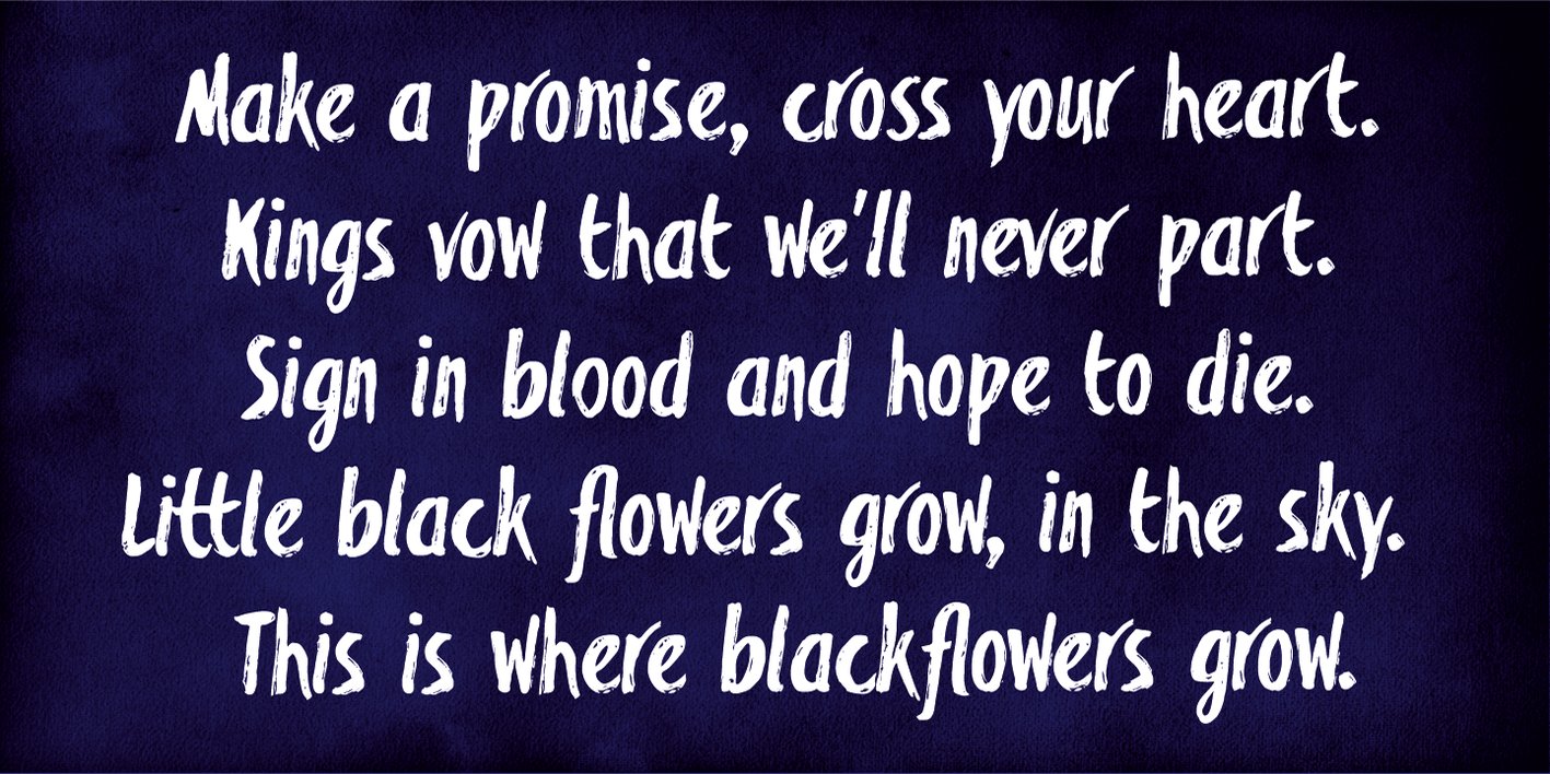Blackflower Font Free Download Blackflower Font Free Download