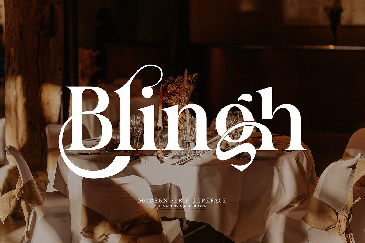 Blingh Ligature serif typeface Free Download Free Download Blingh Ligature serif typeface Free Download Free Download