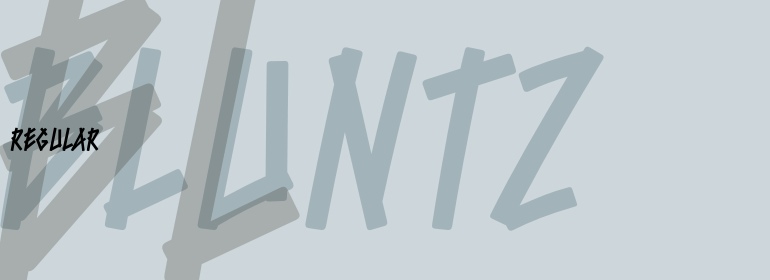 Bluntz Font Free Download Bluntz Font Free Download