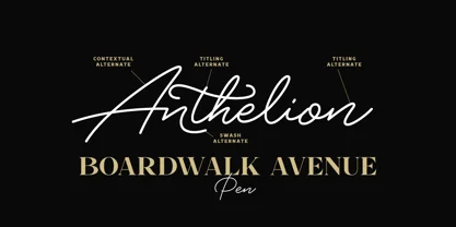 Boardwalk Avenue Font