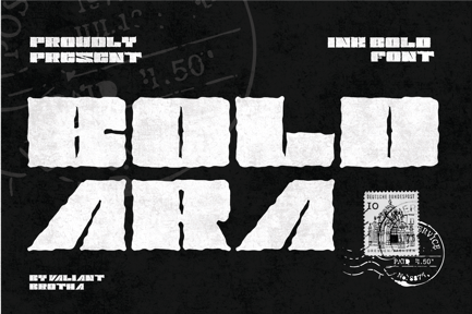 Boldara – A Bold Font