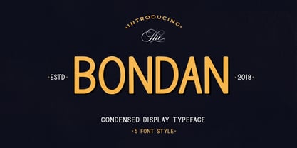 Bondan Regular Font Free Download Bondan Regular Font Free Download