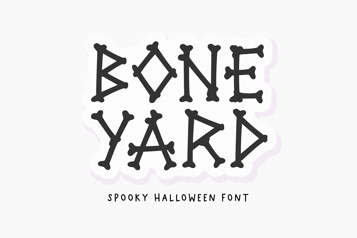 Boneyard | Skeleton Halloween Font Free Download Free Download Boneyard | Skeleton Halloween Font Free Download Free Download