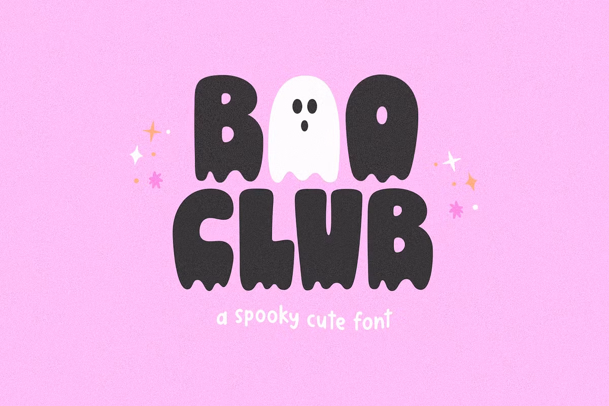 Boo Club | Halloween Font Free Download Free Download