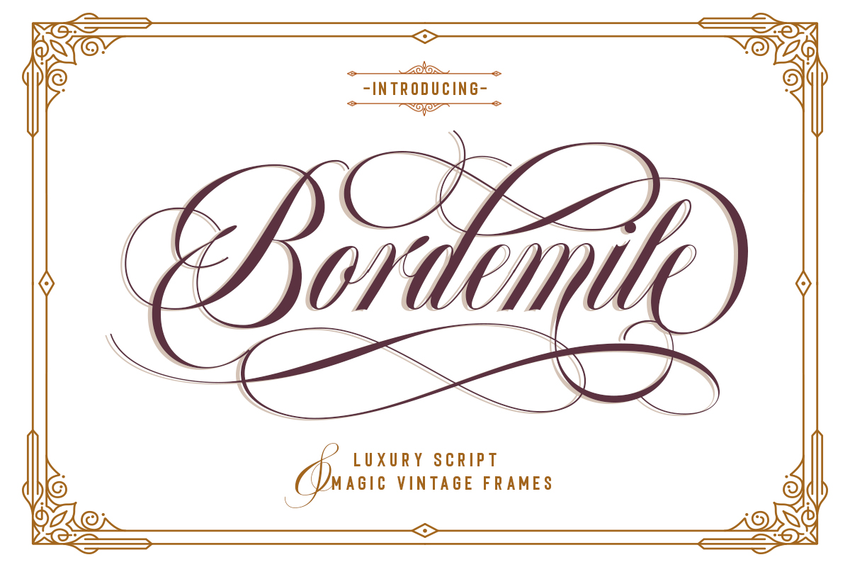 Bordemile Font Free Download Bordemile Font Free Download