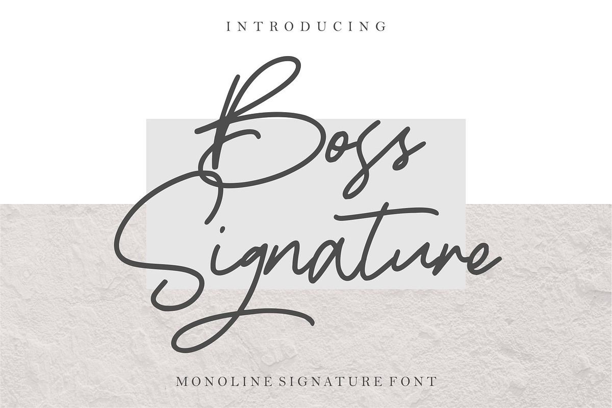 Boss Signature Free Download Free Download