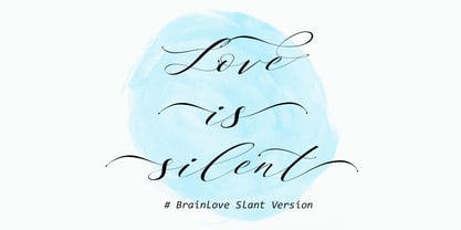 Brainlove Font Free Download Brainlove Font Free Download