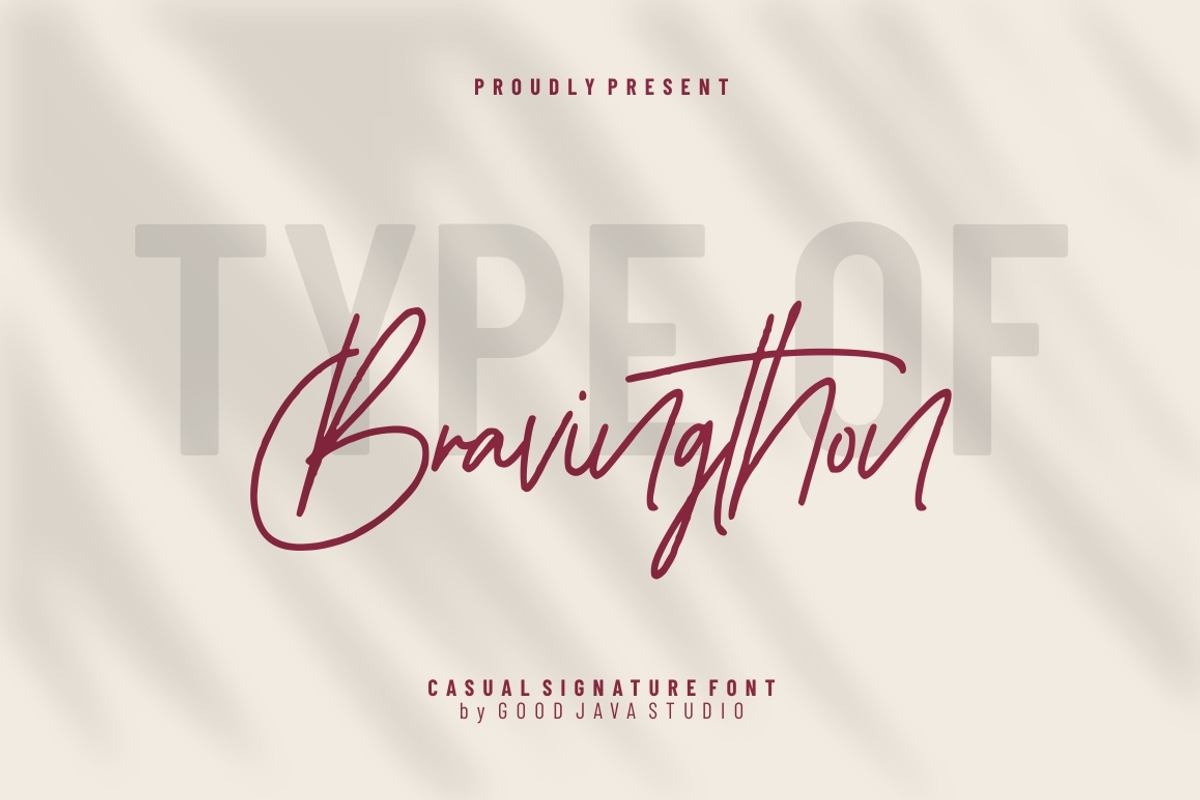 Bravingthon - Casual Signature Font Free Download Free Download Bravingthon - Casual Signature Font Free Download Free Download
