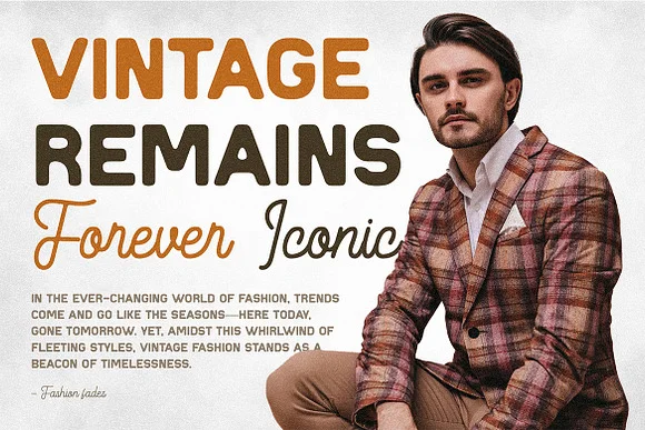Breaktor - Vintage Duo Font