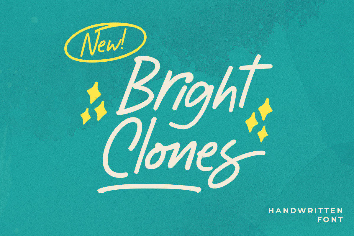 Bright Clones Font Free Download Bright Clones Font Free Download