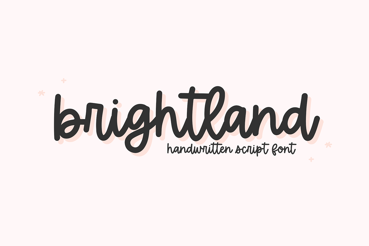Brightland | Handwritten Script Font Free Download Free Download Brightland | Handwritten Script Font Free Download Free Download