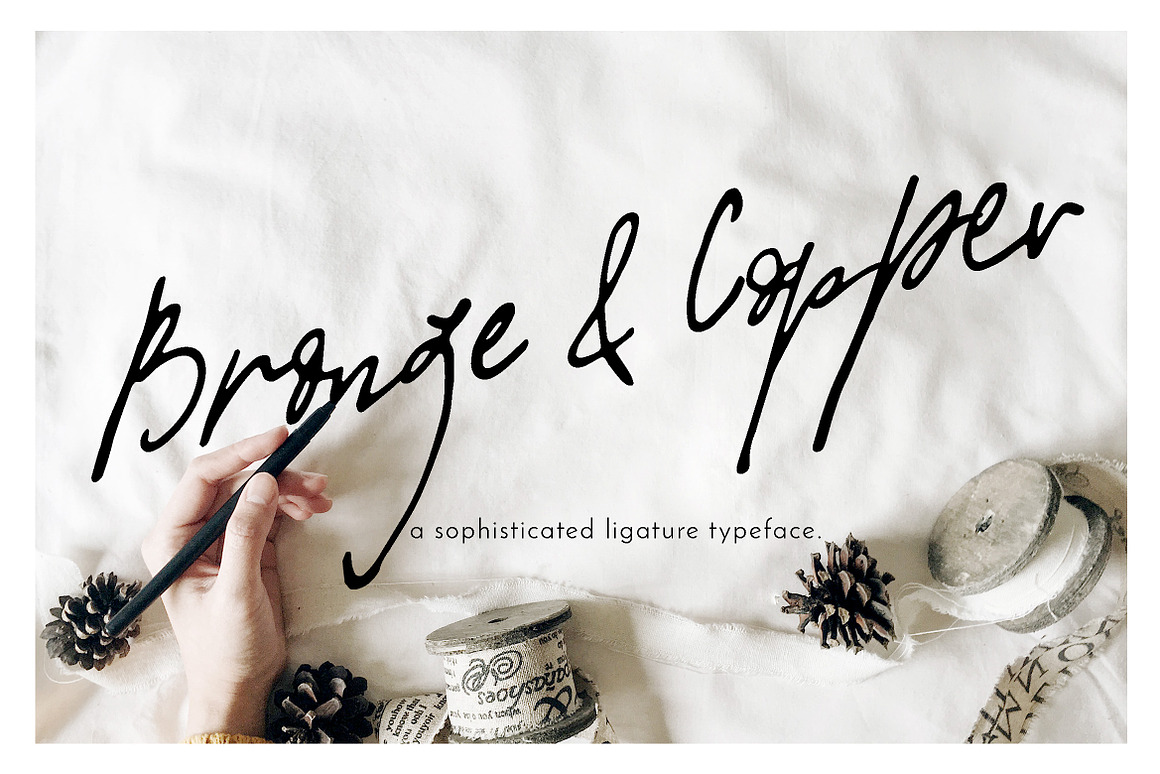 Bronze & Copper Font Free Download Bronze & Copper Font Free Download