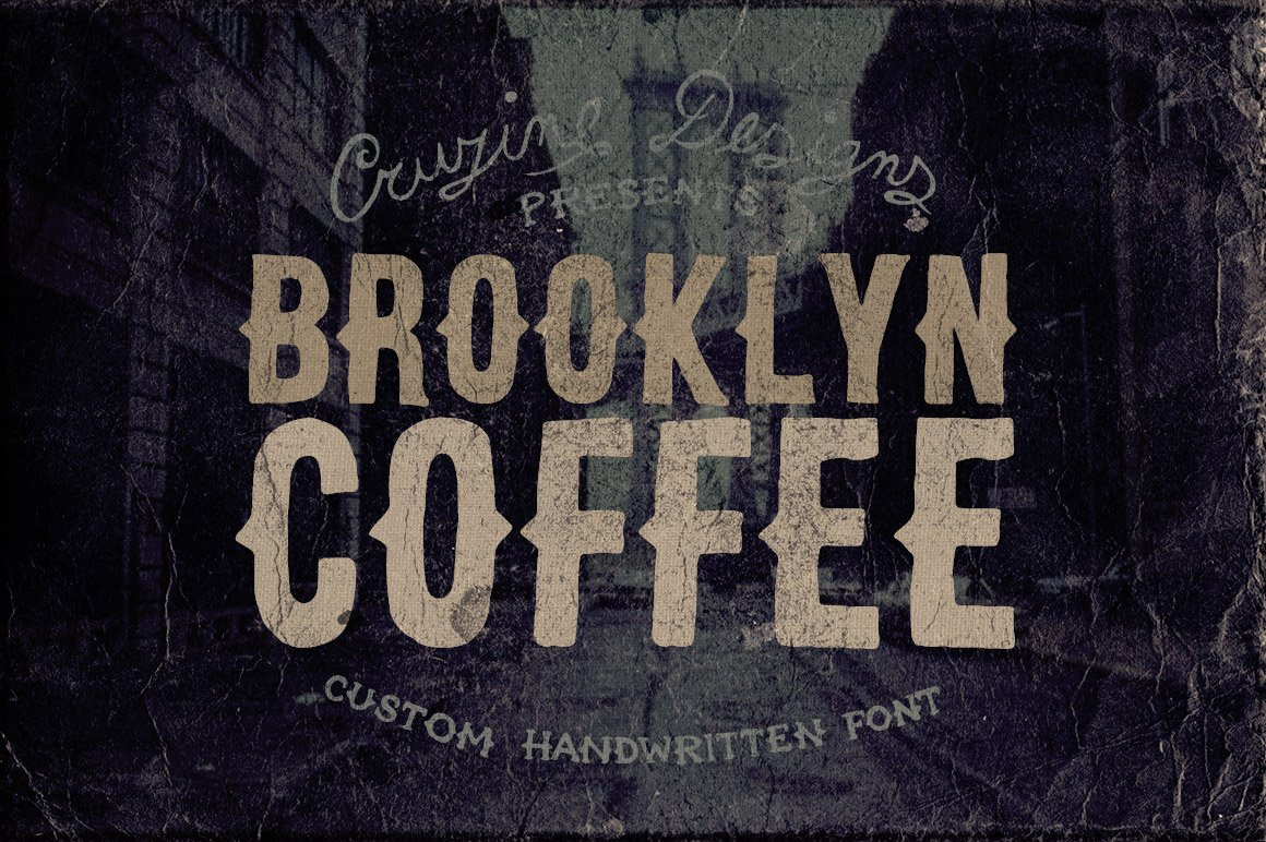 Brooklyn Coffee Custom Font Free Download Brooklyn Coffee Custom Font Free Download