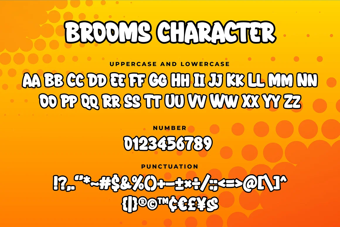 Brooms Playful Display Font