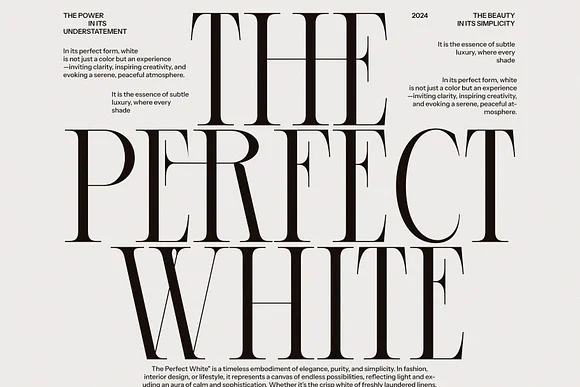BROWN Modern Serif Font