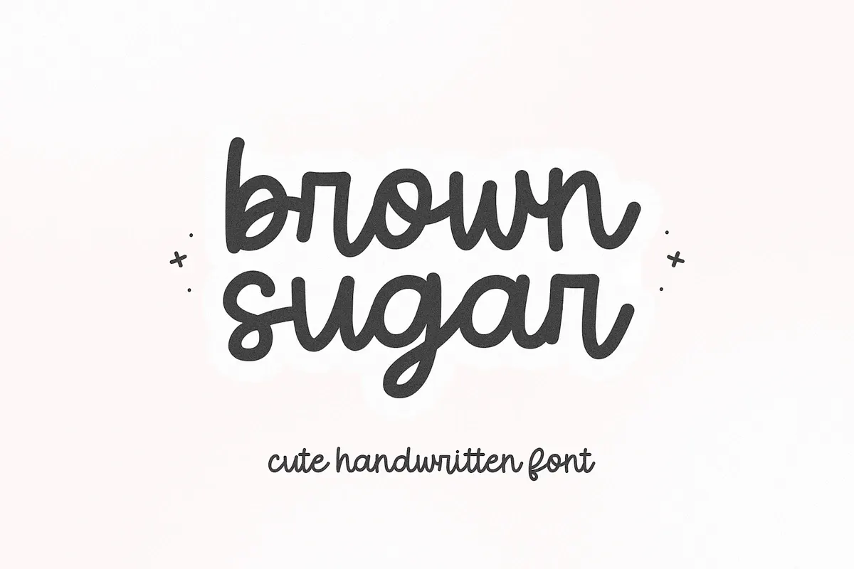 Brown Sugar | Cute Script Font Free Download Free Download Brown Sugar | Cute Script Font Free Download Free Download