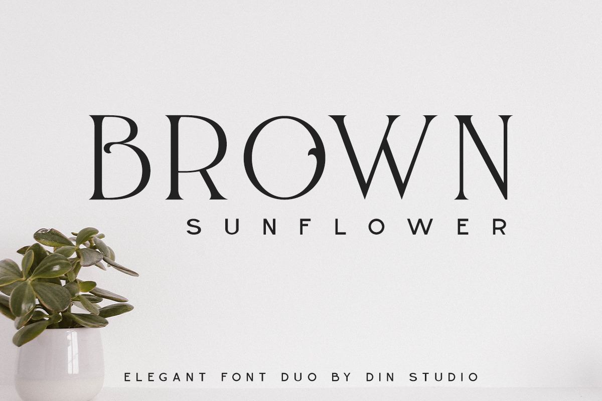 BROWN SUNFLOWER - FONT DUO Free Download Free Download BROWN SUNFLOWER - FONT DUO Free Download Free Download