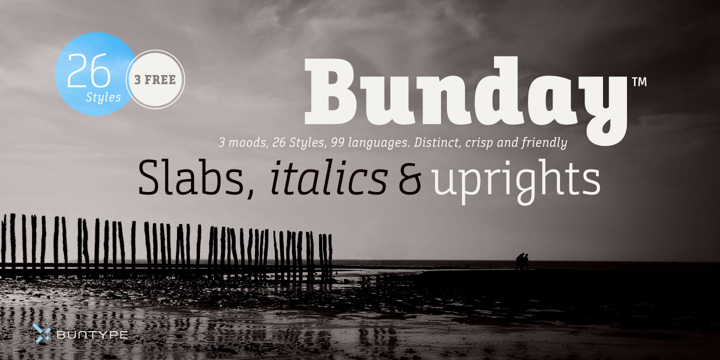 Bunday Slab Font Free Download Bunday Slab Font Free Download