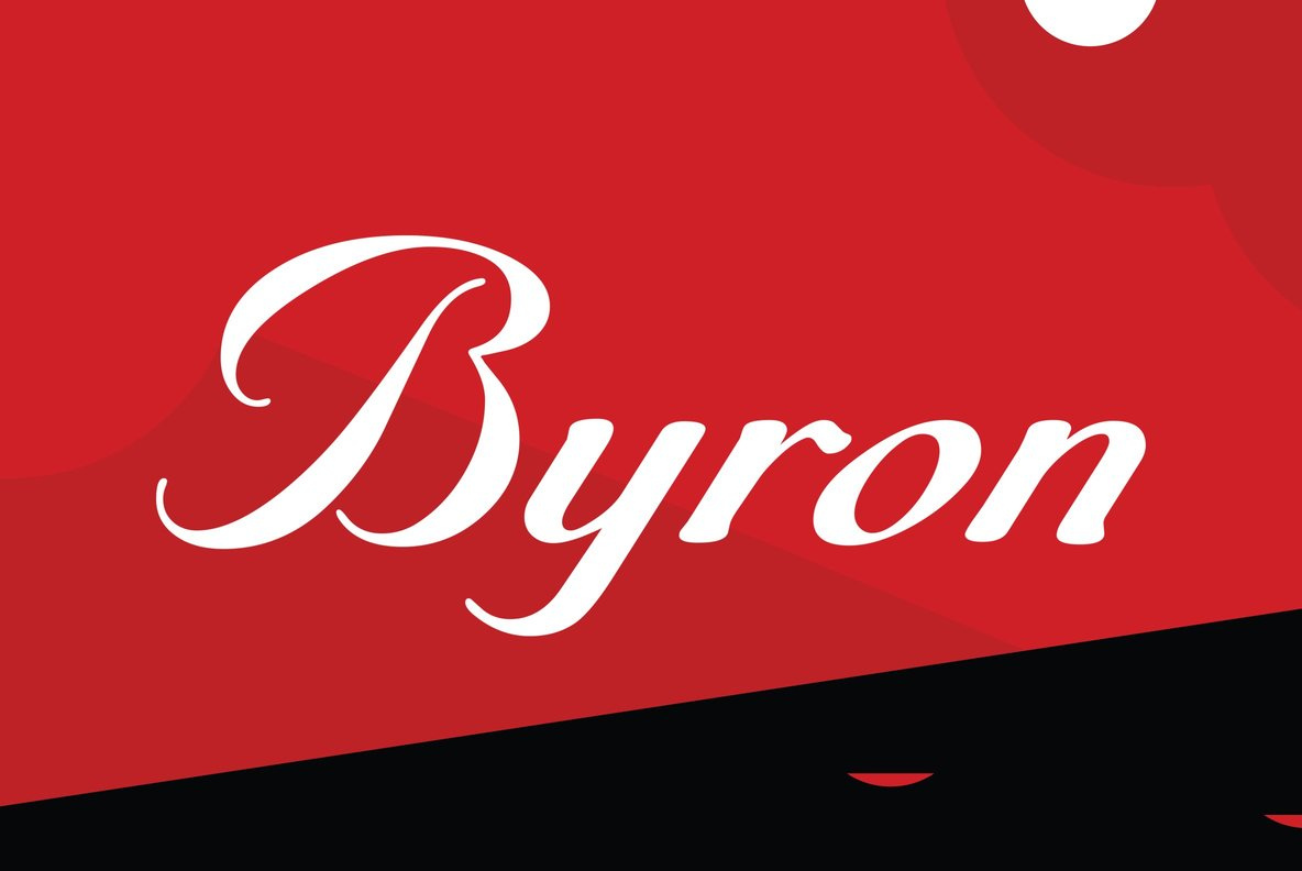 Byron Font Free Download Byron Font Free Download