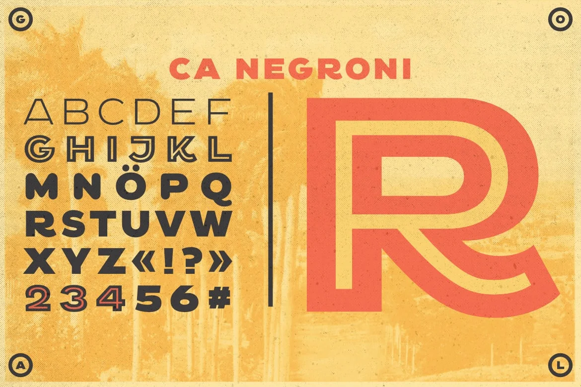 CA Negroni Font