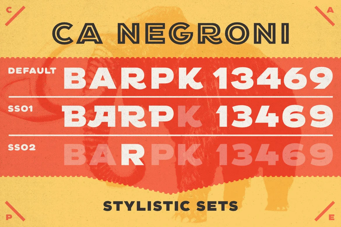 CA Negroni Font