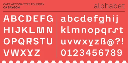 CA Saygon Font