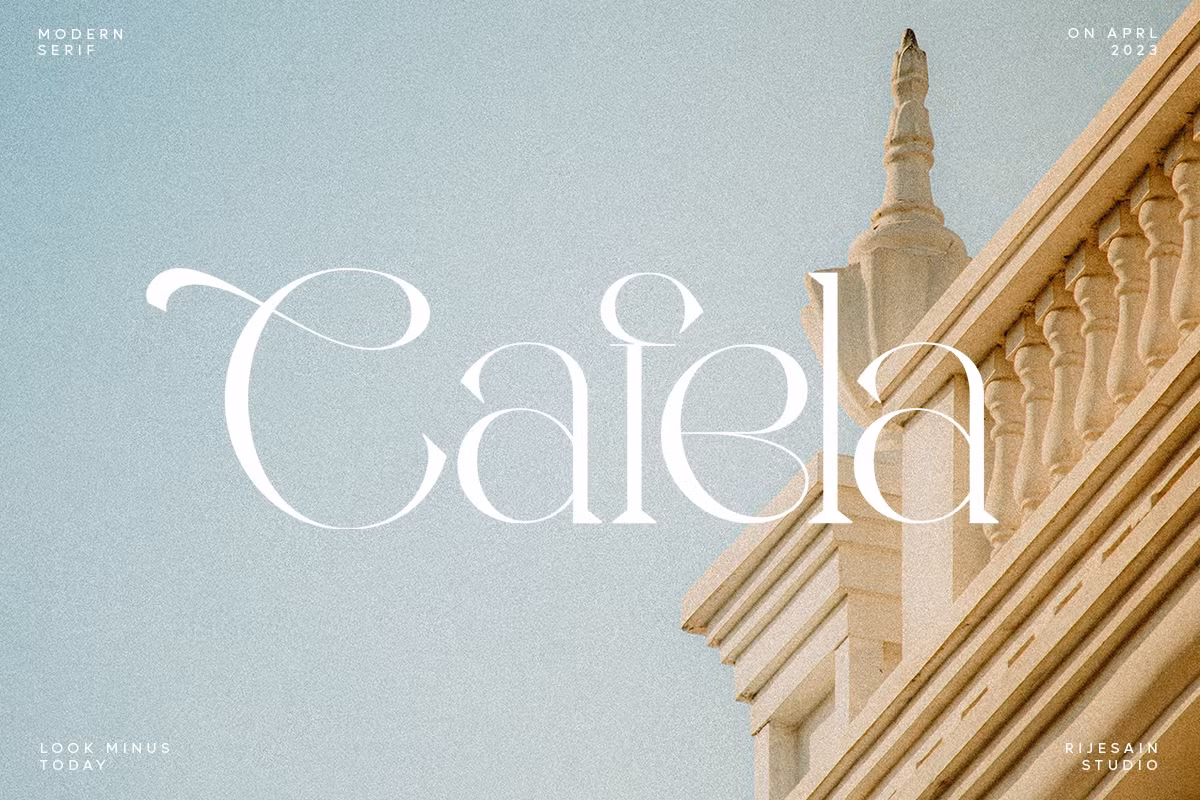 Cafela - Modern Ligature Serif Free Download Free Download