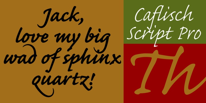 Caflisch Script Pro Font Free Download Caflisch Script Pro Font Free Download