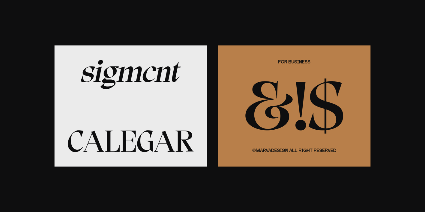 Calegar Font Free Download Calegar Font Free Download