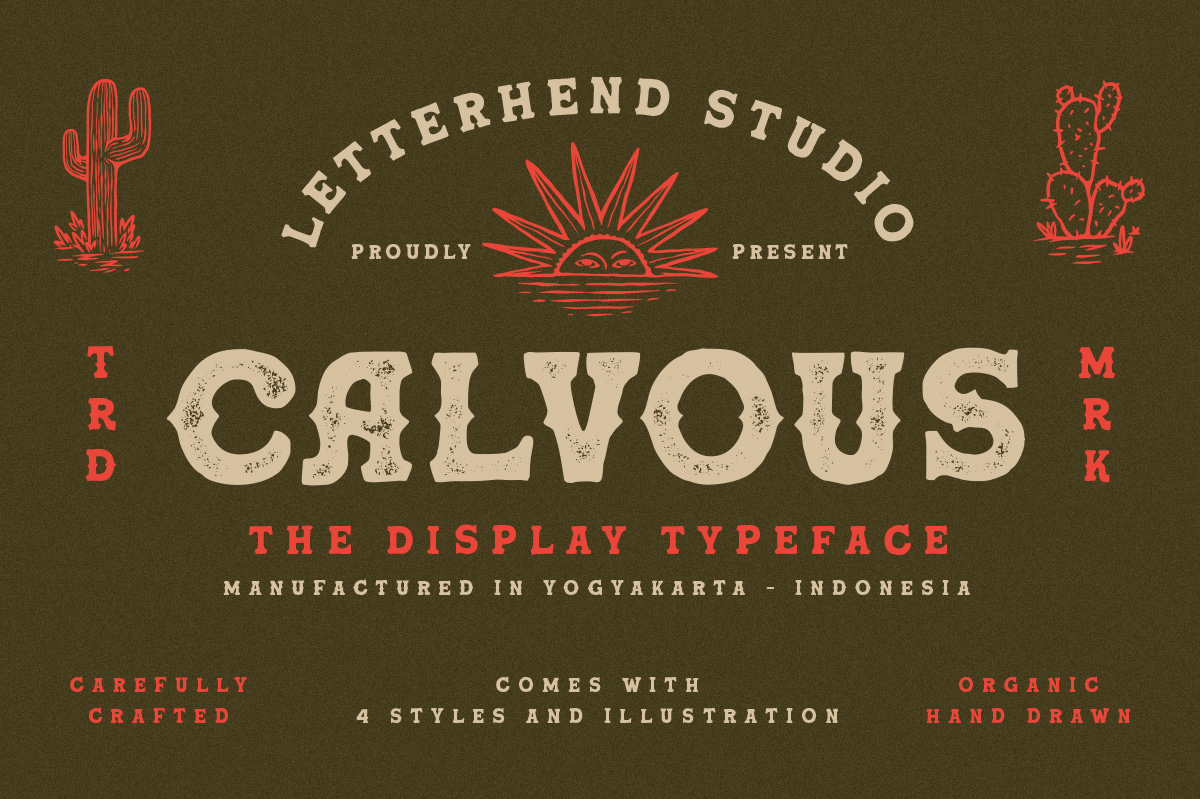 Calvous - Slab Serif Typeface Font Free Download Calvous - Slab Serif Typeface Font Free Download