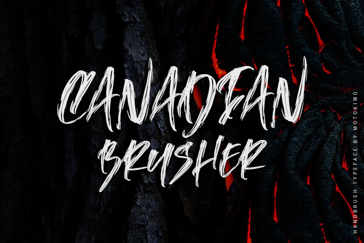 Canadian Brusher - Hipster Typeface Free Download Free Download Canadian Brusher - Hipster Typeface Free Download Free Download